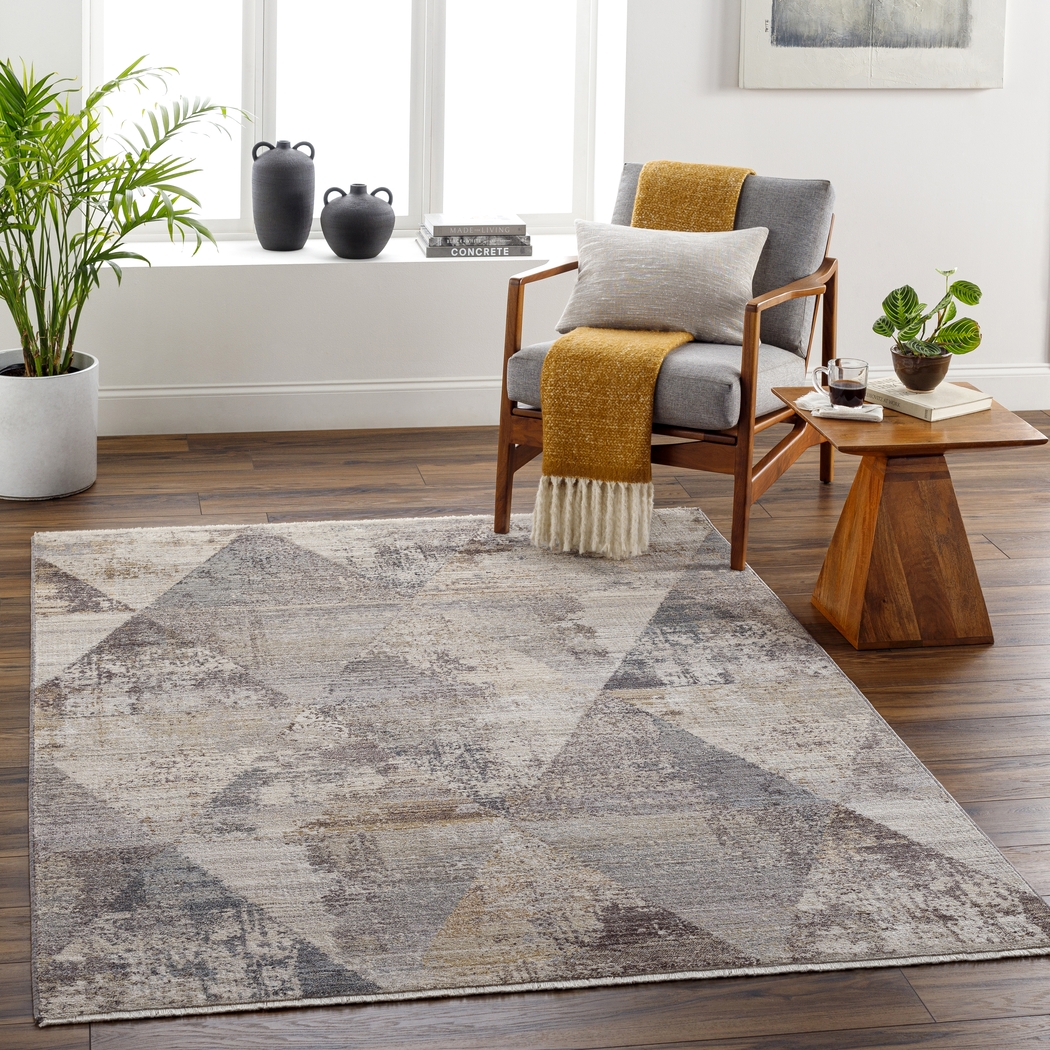 Liteaux Beige 7'10 x 9'8 Rug - Thumbnail - Image 2