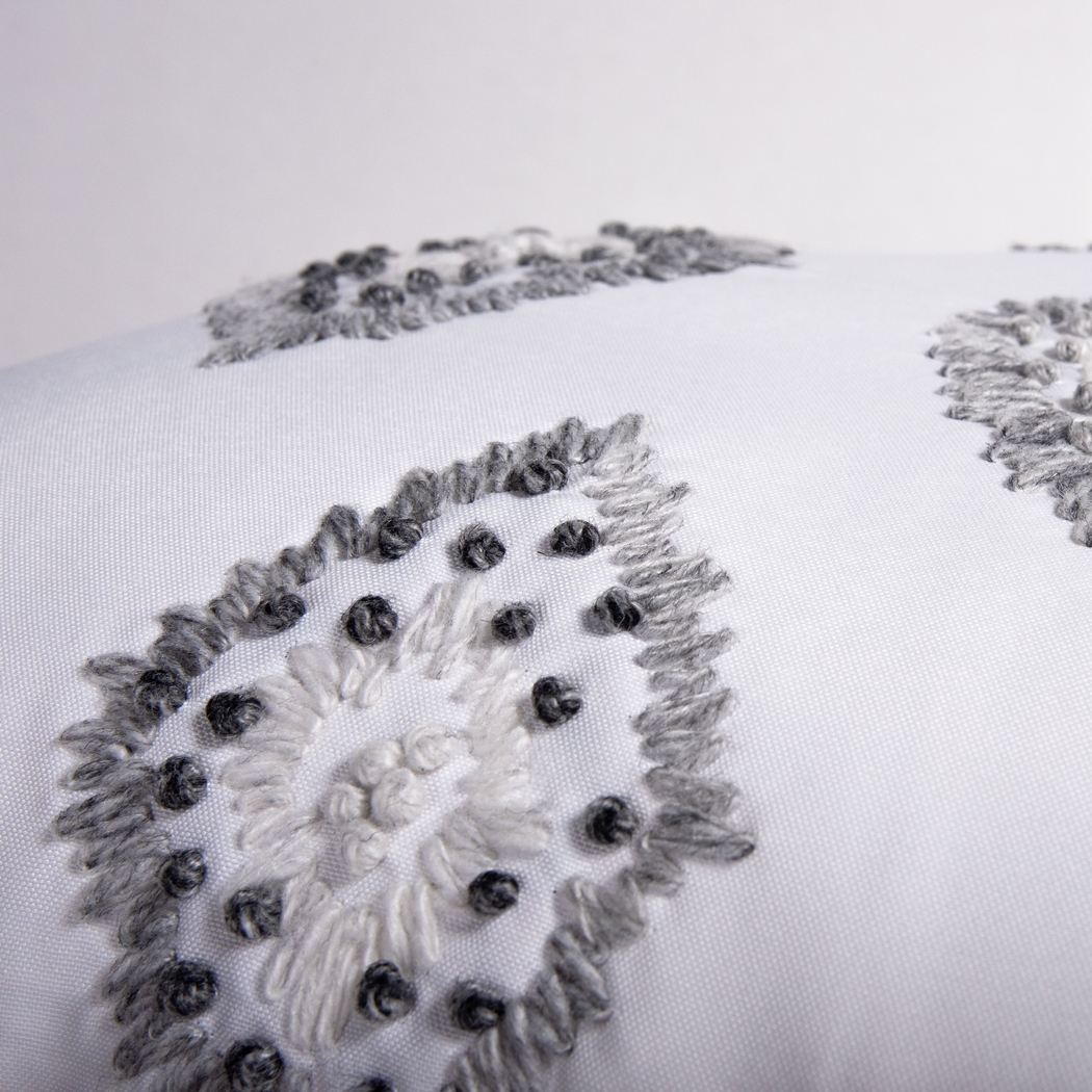 Litre Gray Indoor/Outdoor Accent Pillow - Thumbnail - Image 4