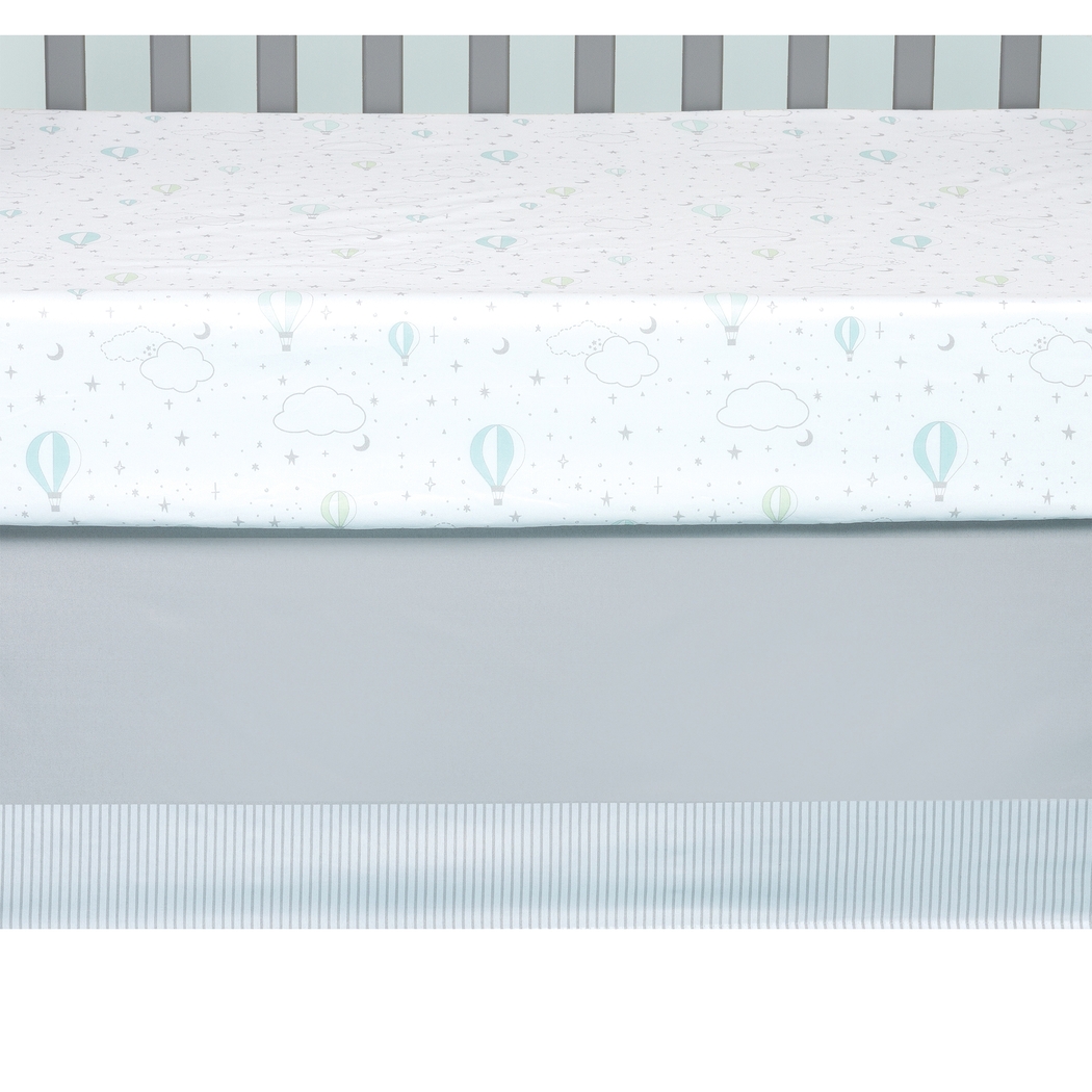 Little Drifter White 4 Pc Baby Bedding Set - Thumbnail - Image 9