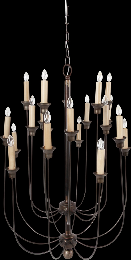 Little Lake Lane Brown Chandelier - Thumbnail - Image 1