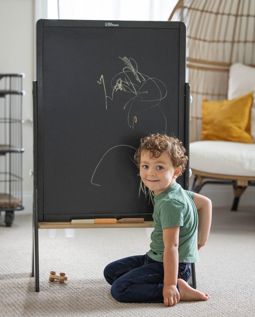 Little Partners Charcoal Contempo Art Easel - Thumbnail - Image 2