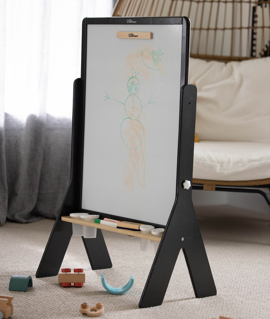 Little Partners Charcoal Contempo Art Easel - Thumbnail - Image 4