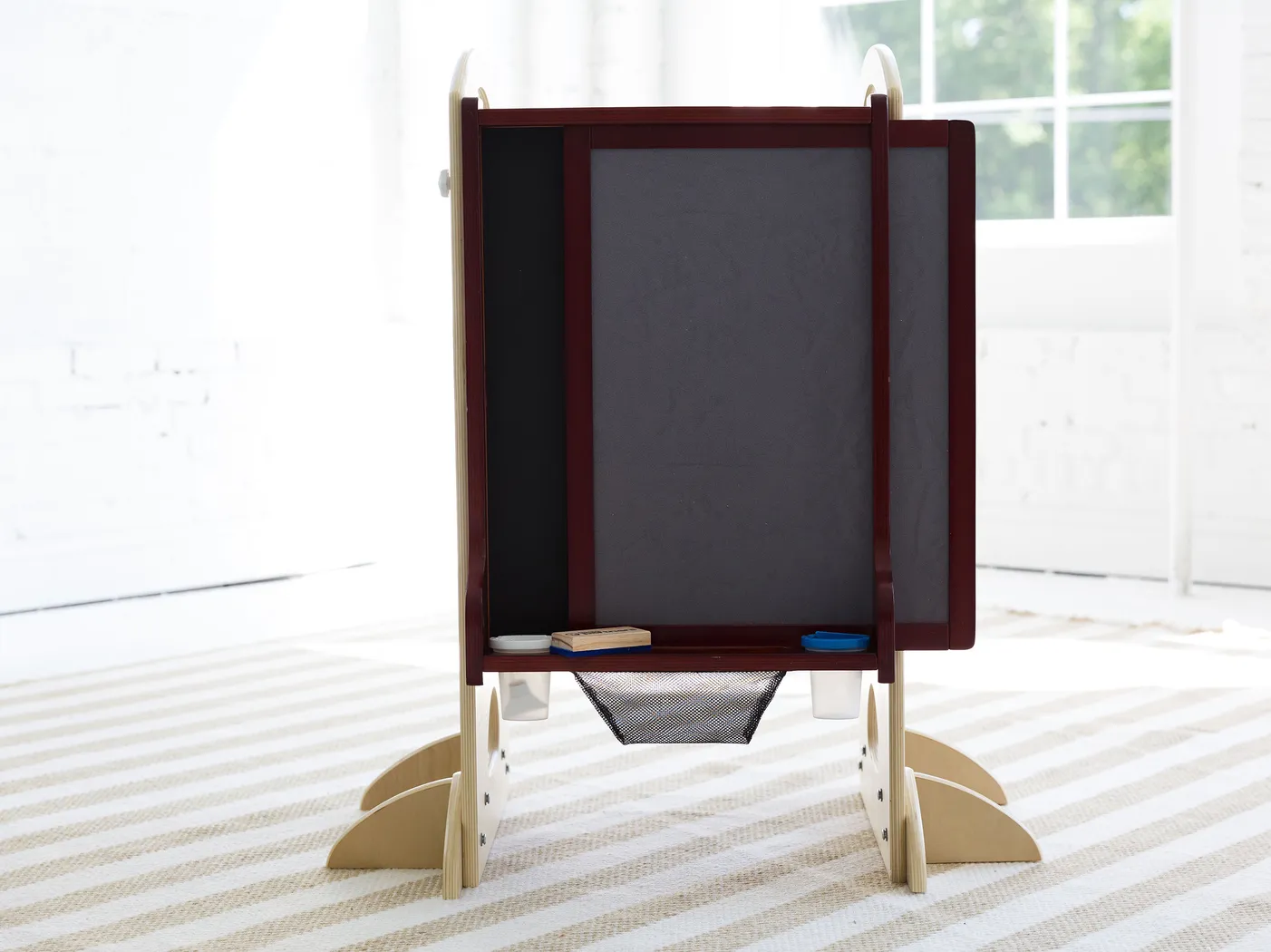 Little Partners Cherry Learning Tower with Learn and Share Easel - Thumbnail - Image 4