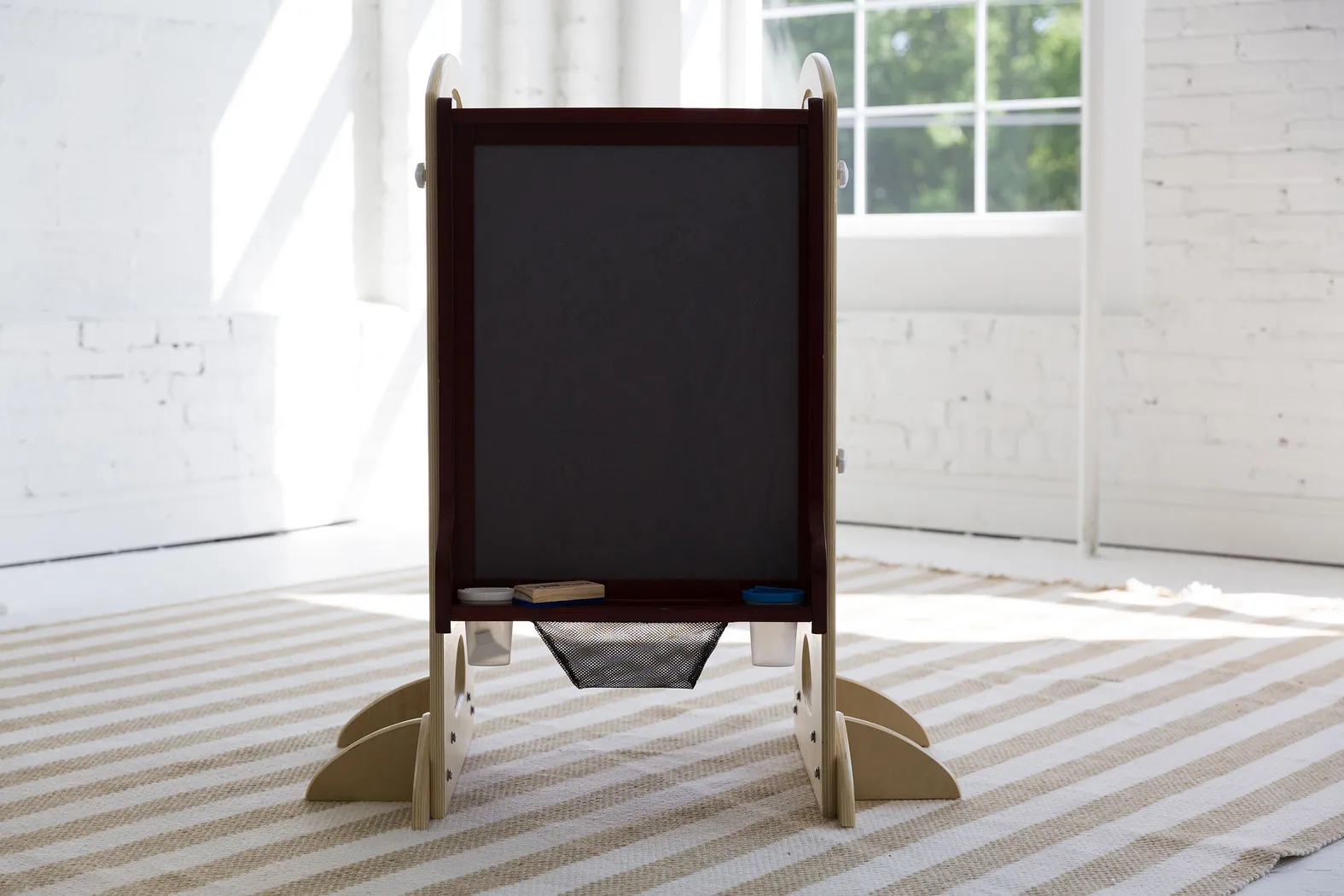 Little Partners Cherry Learning Tower with Learn and Share Easel - Thumbnail - Image 5