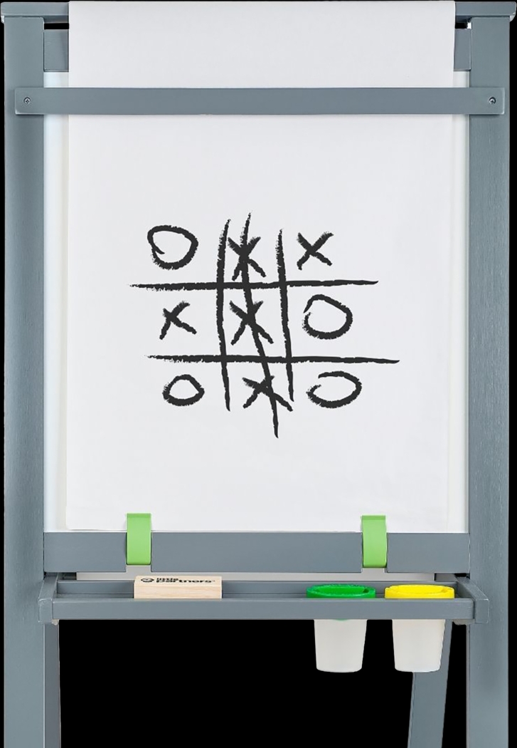 Little Partners Gray Artist EZ Easel - Thumbnail - Image 4