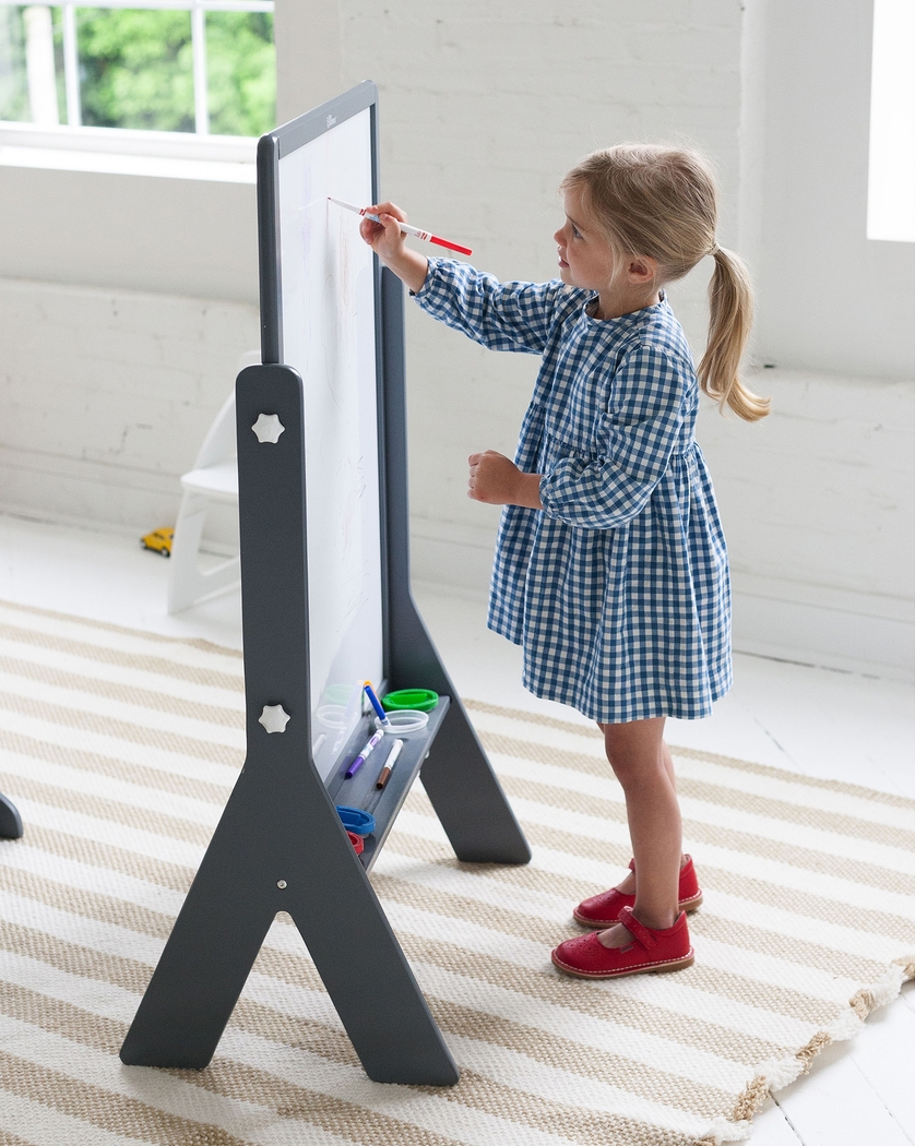 Little Partners Gray Contempo Two-Sided Art Easel - Thumbnail - Image 5