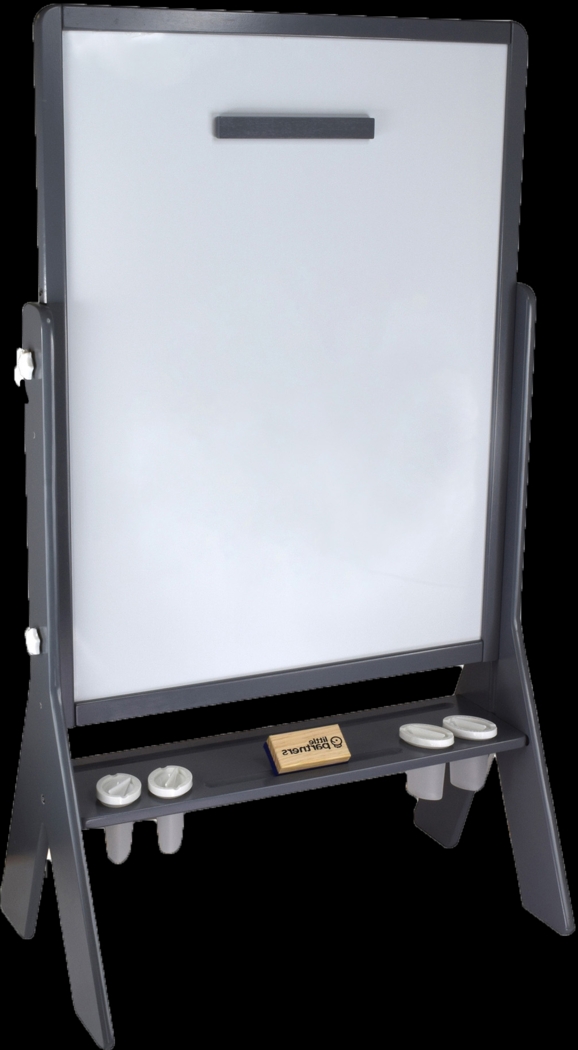 Little Partners Gray Contempo Two-Sided Art Easel - Thumbnail - Image 1