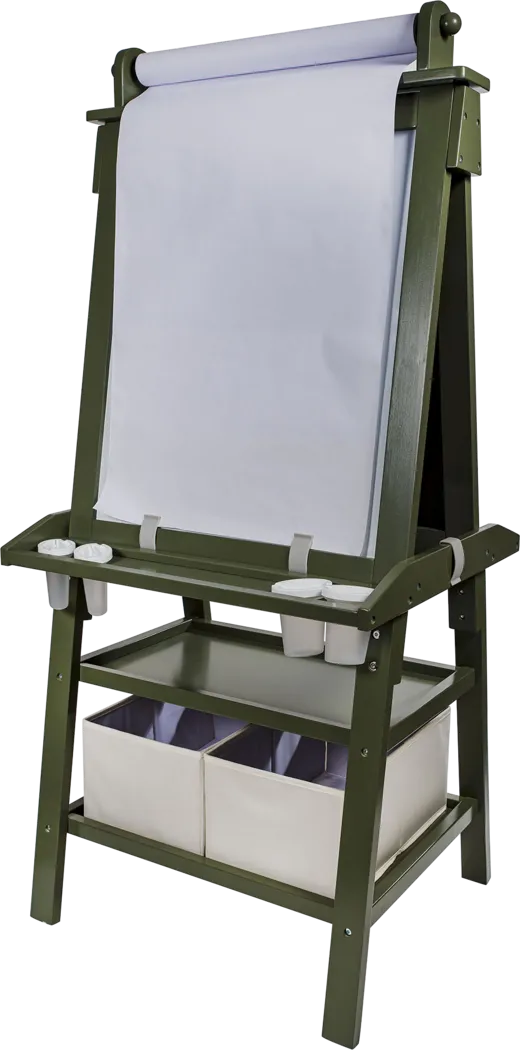 Little Partners Olive Deluxe Learn and Play Art Center - Thumbnail - Image 4