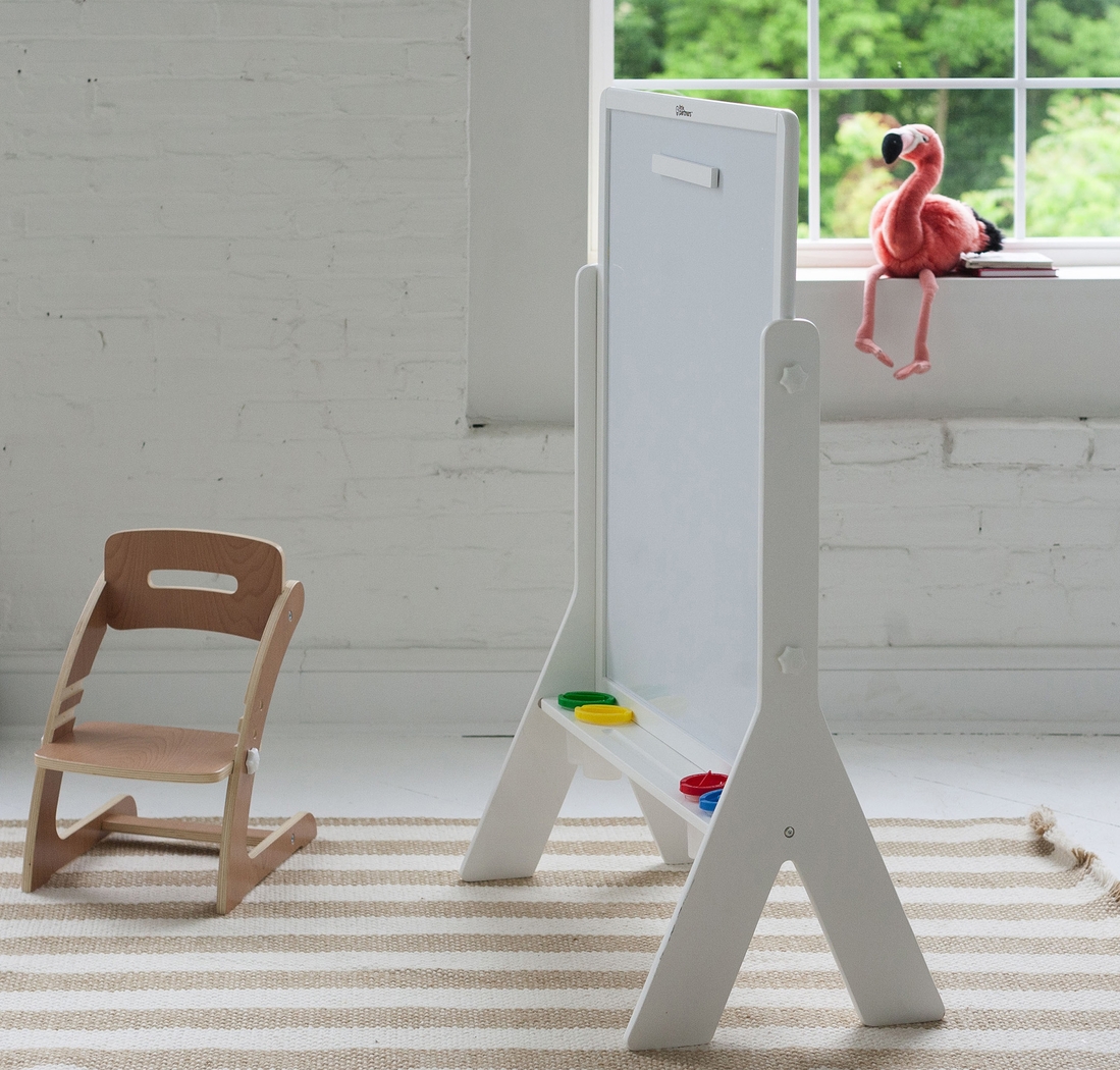 Little Partners White Contempo Two-Sided Art Easel - Thumbnail - Image 4