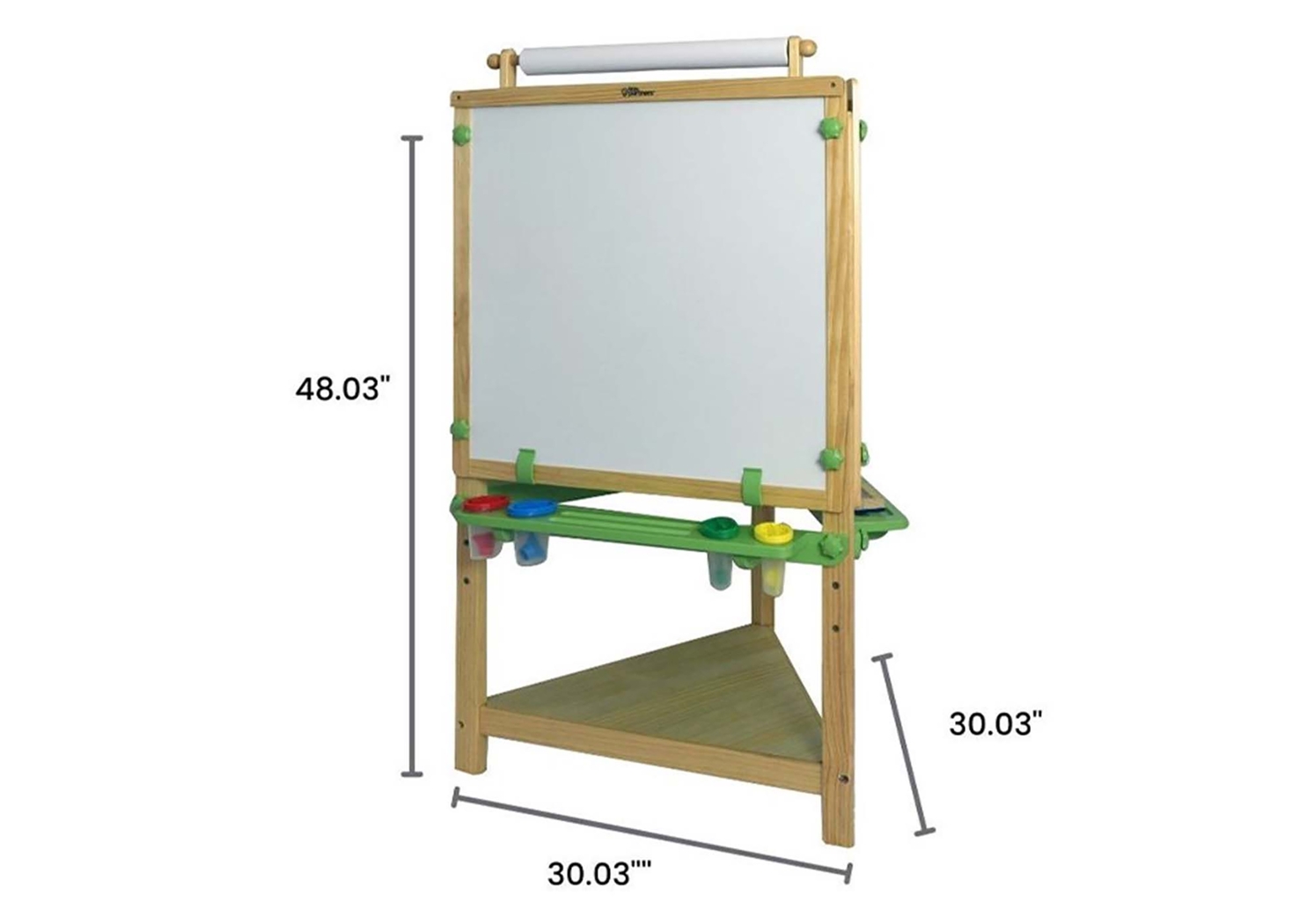 Little Partners White Tri-Sided Art Center - Thumbnail - Image 13