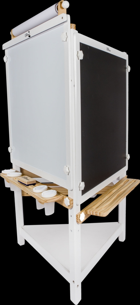 Little Partners White Tri-Sided Art Center - Thumbnail - Image 4