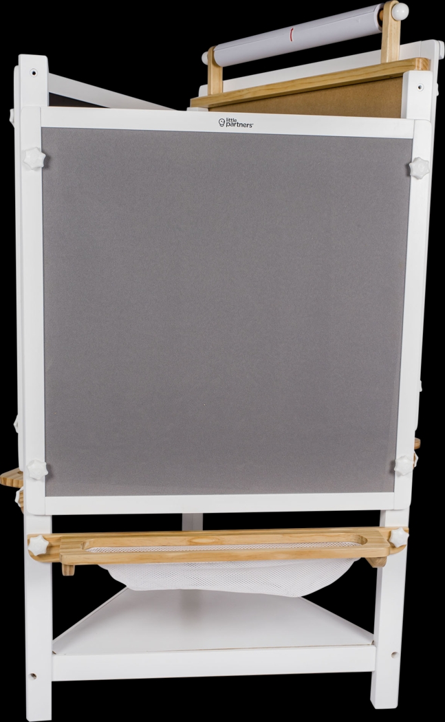 Little Partners White Tri-Sided Art Center - Thumbnail - Image 6