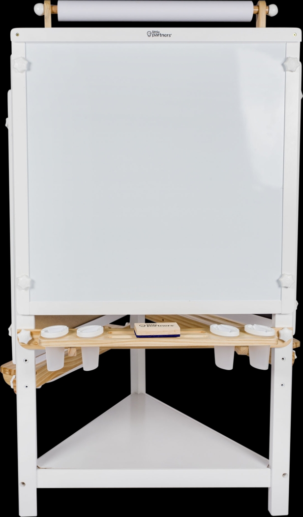 Little Partners White Tri-Sided Art Center - Thumbnail - Image 7