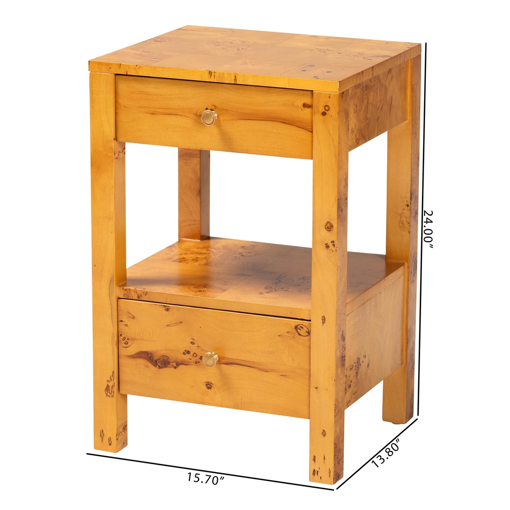 Littonberry Brown Nightstand - Thumbnail - Image 3