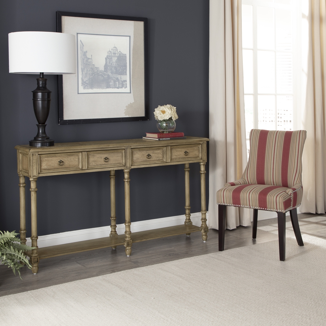 Littonwood Brown Sofa Table - Thumbnail - Image 4