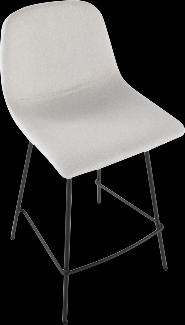 Livania II Beige Counter Height Stool, Set of 2 - Thumbnail - Image 8