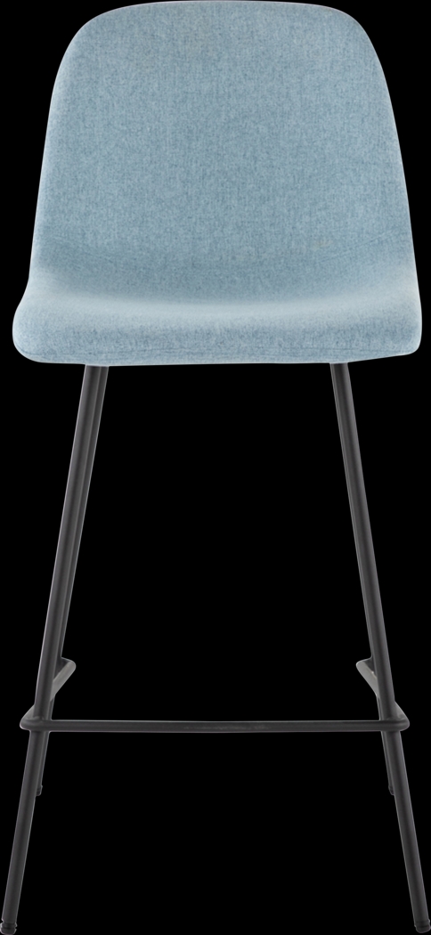 Livania II Blue Counter Height Stool, Set of 2 - Thumbnail - Image 9
