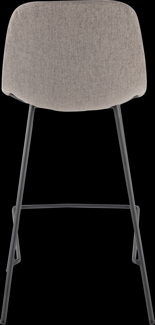 Livania II Gray Counter Height Stool, Set of 2 - Thumbnail - Image 7