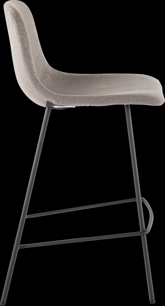 Livania II Gray Counter Height Stool, Set of 2 - Thumbnail - Image 10