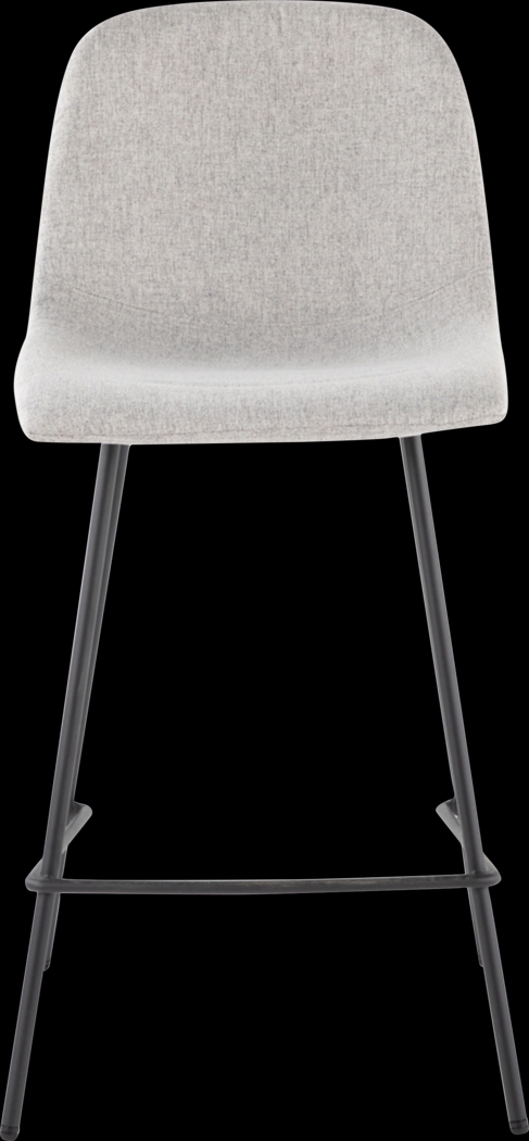 Livania II Light Gray Counter Height Stool, Set of 2 - Thumbnail - Image 7