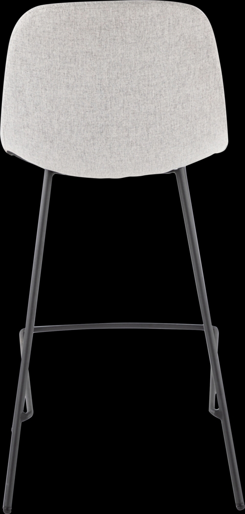 Livania II Light Gray Counter Height Stool, Set of 2 - Thumbnail - Image 9