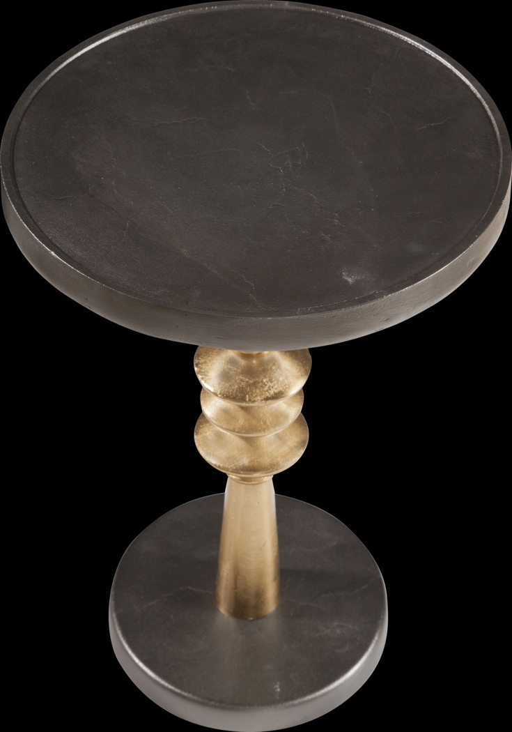 Livesey Gold Accent Table - Thumbnail - Image 2