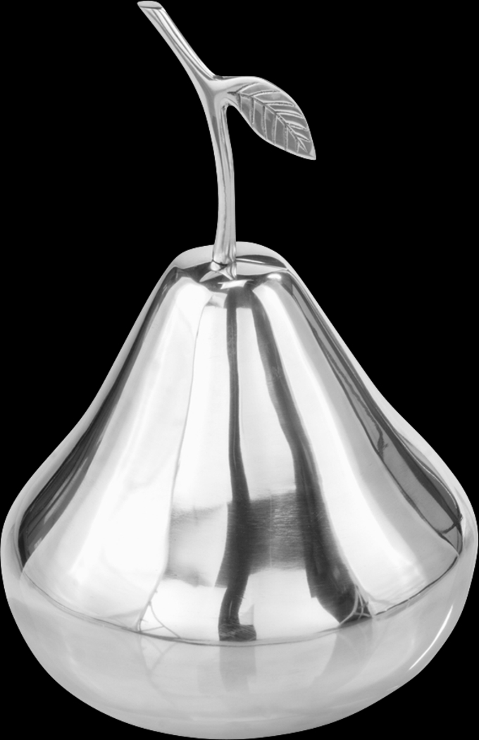 Livia's Pear Silver Sculpture - Thumbnail - Image 1