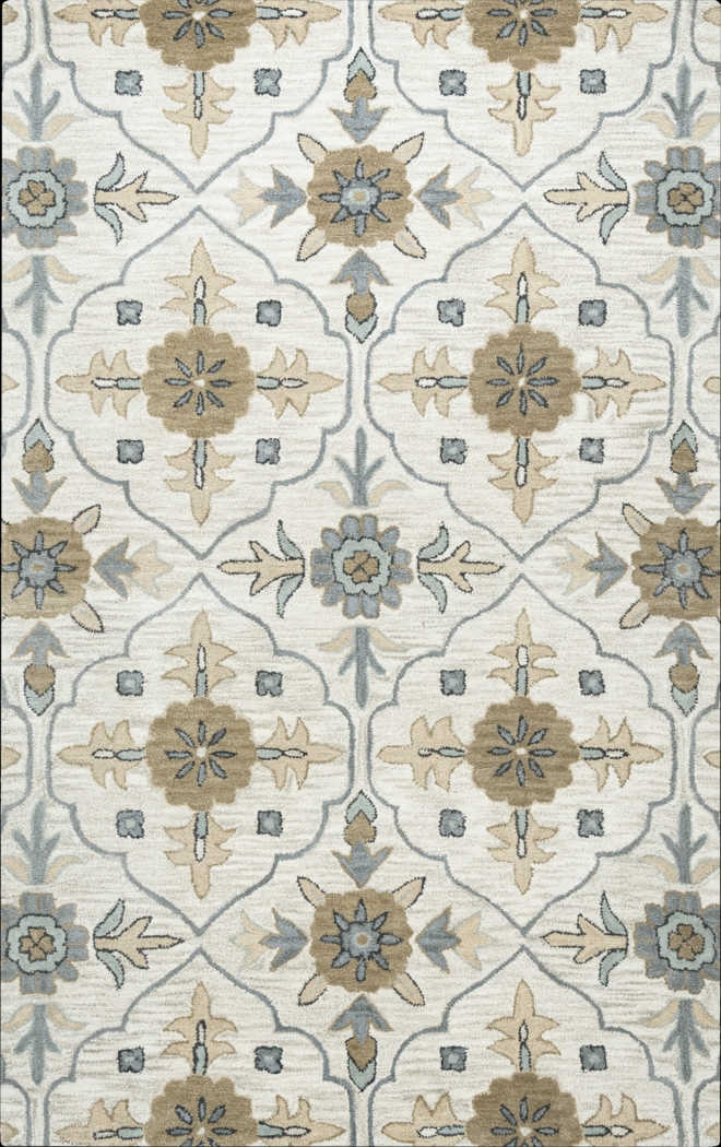 Livith Taupe 8' x 10' Rug - Thumbnail - Image 1
