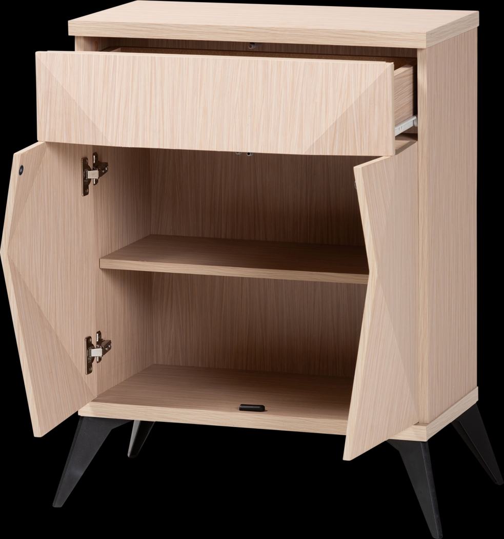 Livius Light Brown 2-Door Sideboard - Thumbnail - Image 3