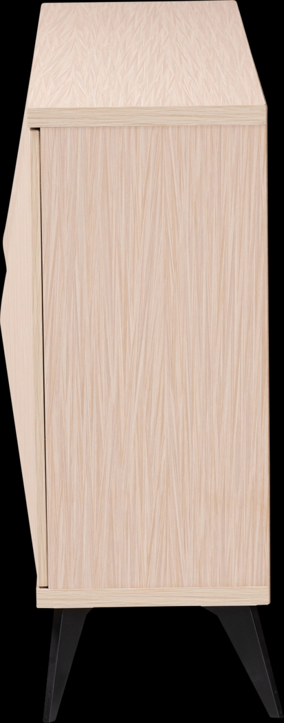 Livius Light Brown 4-Door Sideboard - Thumbnail - Image 5