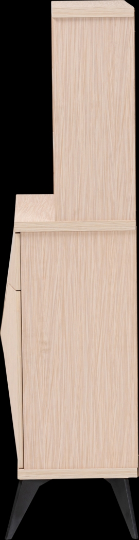 Livius Light Brown China Cabinet - Thumbnail - Image 5