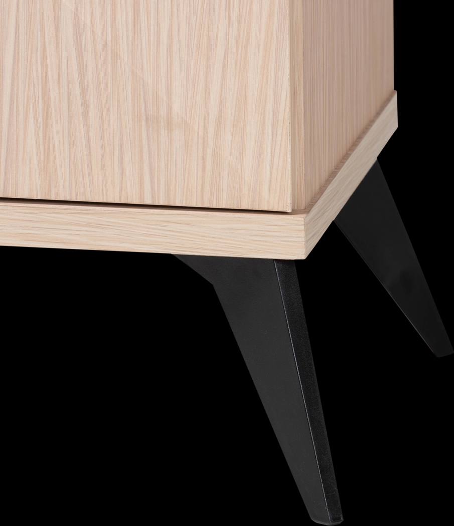 Livius Light Brown China Cabinet - Thumbnail - Image 6