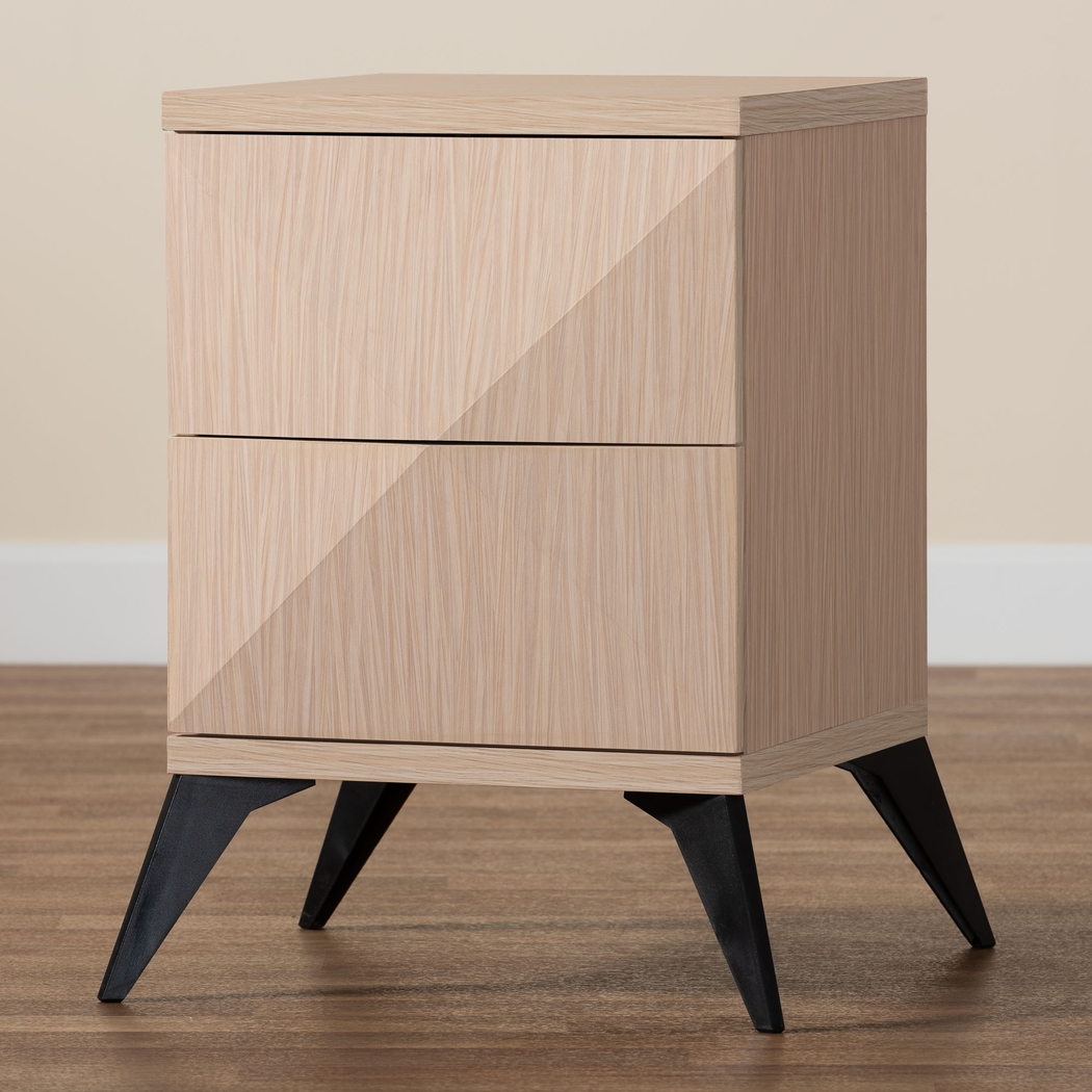 Livius Light Brown Nightstand - Thumbnail - Image 8
