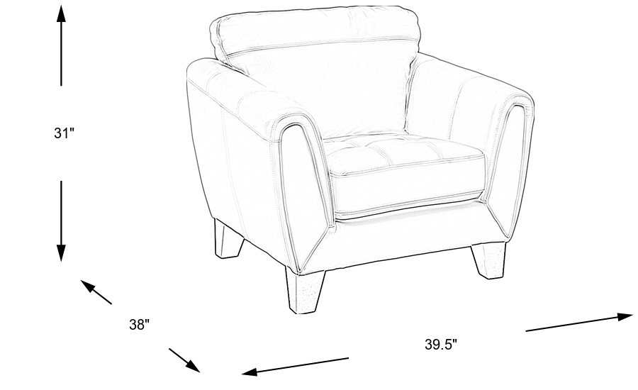 Dimension Image. Please refer to the Dimension Tab on this page for dimension details.