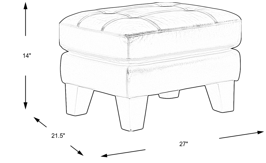 Dimension Image. Please refer to the Dimension Tab on this page for dimension details.