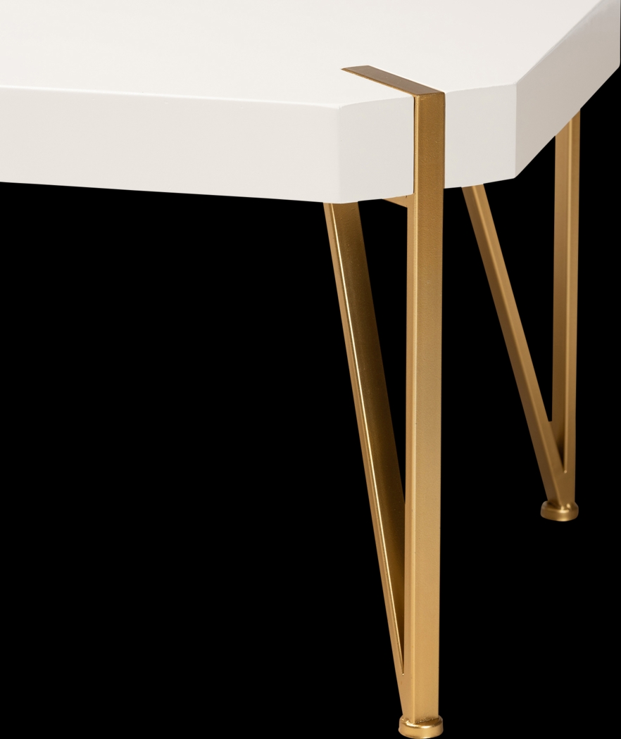 Lizardi White Cocktail Table - Thumbnail - Image 5