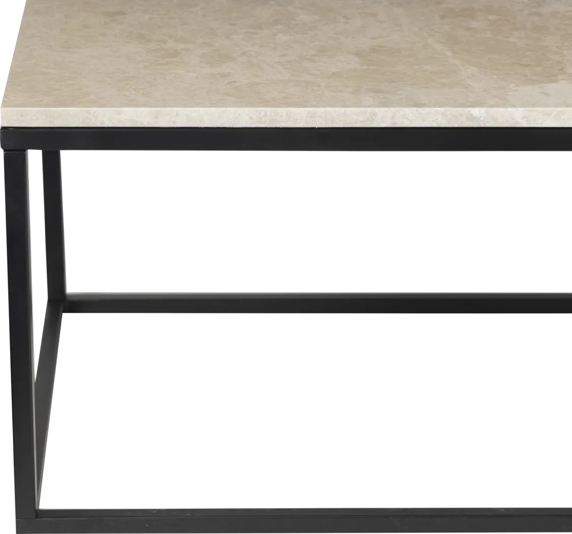 Lizusa Beige Cocktail Table - Image 2