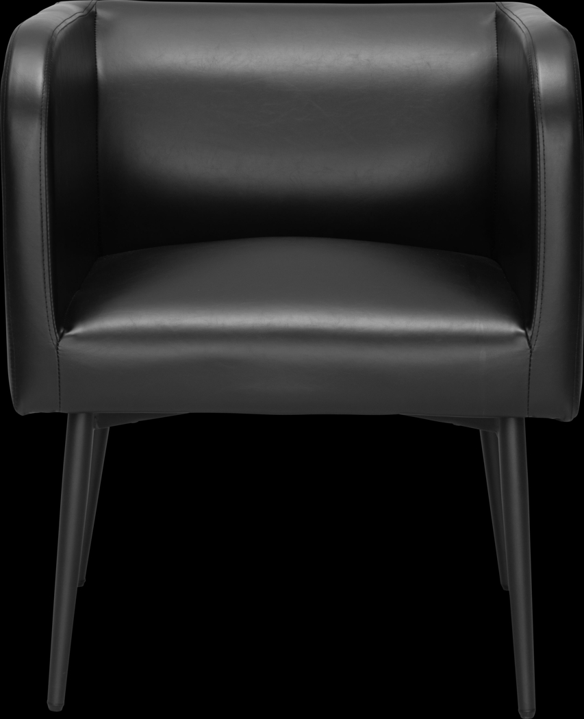 Llano Black Side Chair - Thumbnail - Image 3