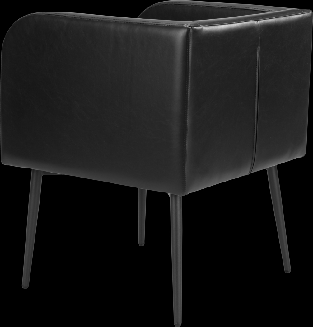 Llano Black Side Chair - Thumbnail - Image 5