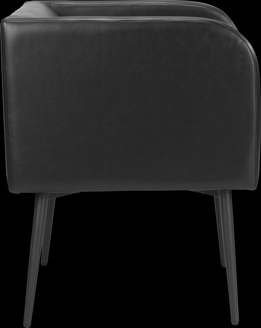 Llano Black Side Chair - Thumbnail - Image 6