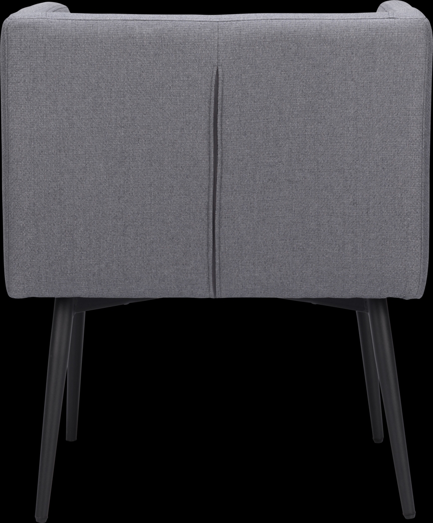 Llano Gray Side Chair - Thumbnail - Image 4