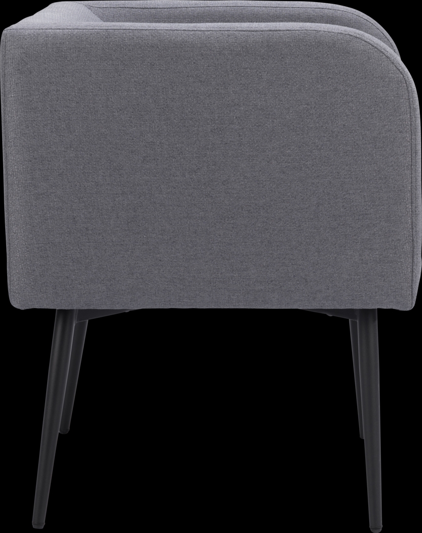 Llano Gray Side Chair - Thumbnail - Image 6