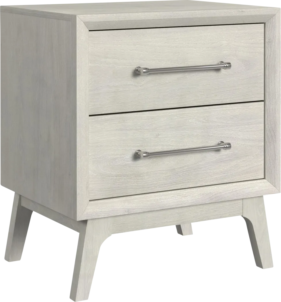Llorenc Beige Nightstand - Thumbnail - Image 1