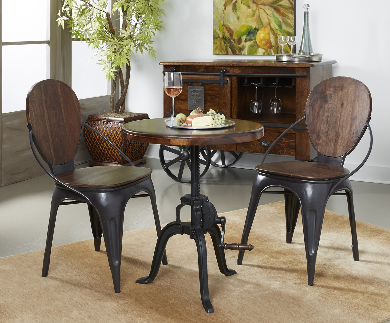 Lobella Brown Accent Table - Thumbnail - Image 5