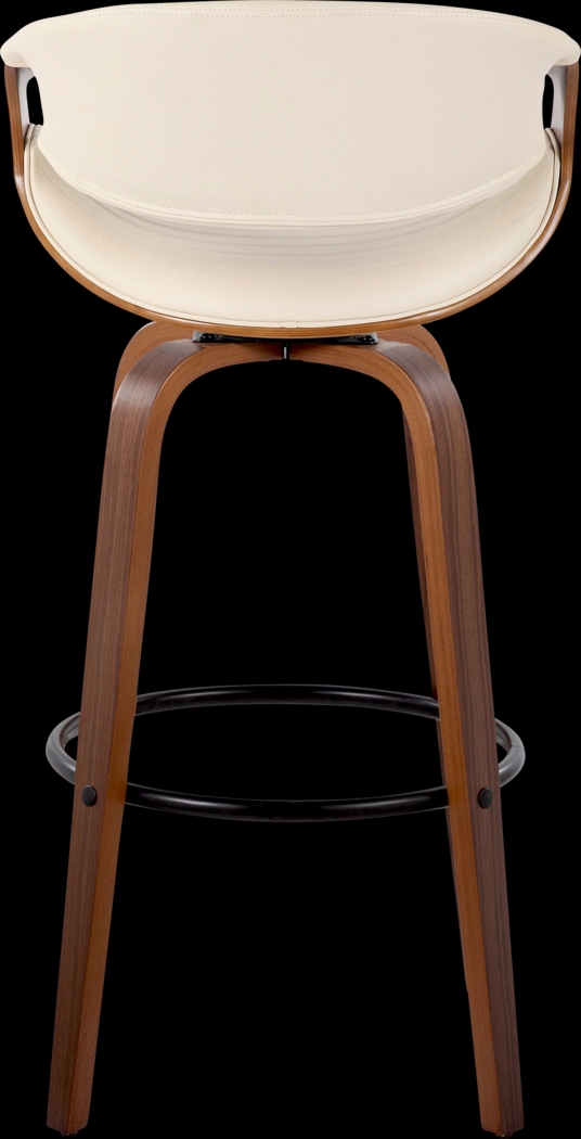 Loblolly II Cream Swivel Barstool, Set of 2 - Thumbnail - Image 6