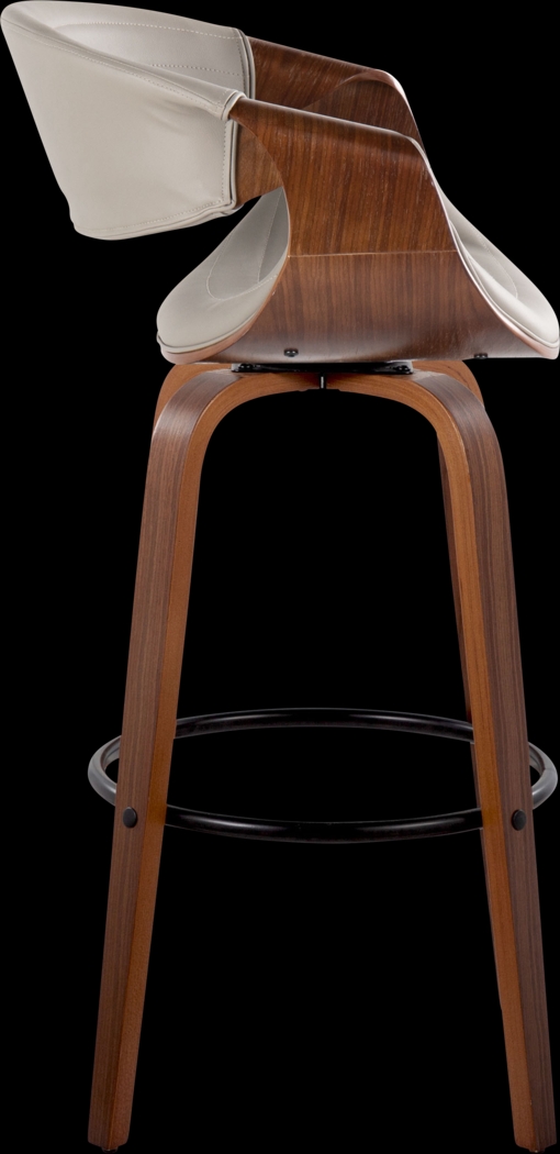 Loblolly II Pewter Swivel Barstool, Set of 2 - Thumbnail - Image 4