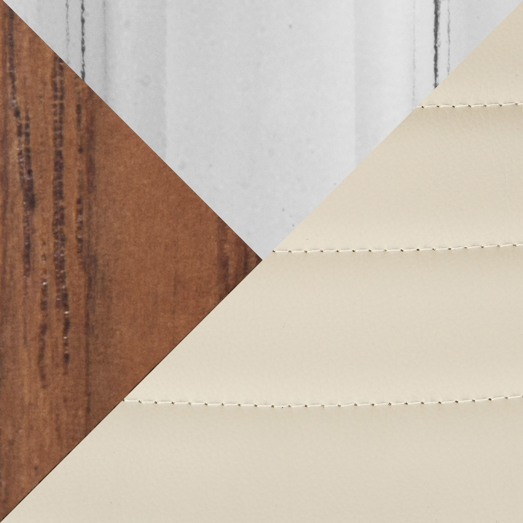 Loblolly III Cream Swivel Counter Height Stool, Set of 2 - Thumbnail - Image 8