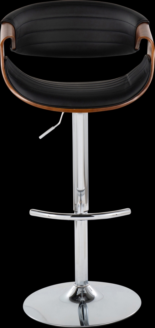 Loblolly IX Black Adjustable Barstool, Set of 2 - Thumbnail - Image 7