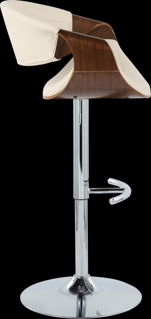 Loblolly IX Cream Adjustable Barstool, Set of 2 - Thumbnail - Image 4