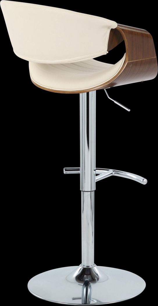 Loblolly IX Cream Adjustable Barstool, Set of 2 - Thumbnail - Image 5